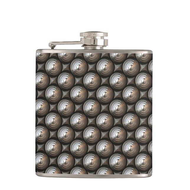 EM1 Wrapper-Flasche Flachmann (Vorderseite)