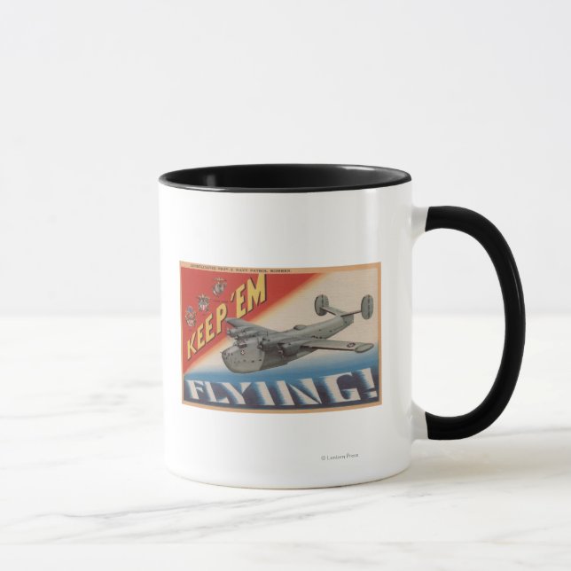 "Em Flying/PB2Y-2 behalten Tasse (Rechts)