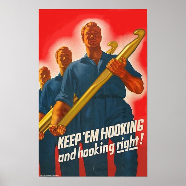 "em Hooking - Poster behalten" (Vorne)