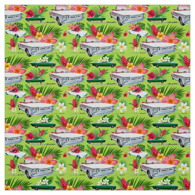 EM konvertierbares Corvair-grünes Stoff (Muster)