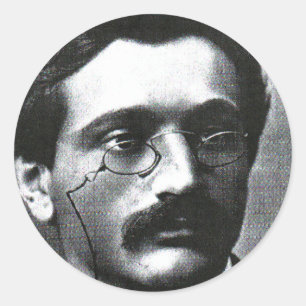 Emanuel Lasker Runder Aufkleber