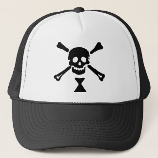 Emanuel Wynne Piratenflagge Jolly Roger Truckerkappe