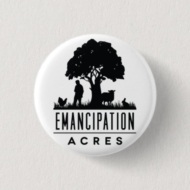 Emanzipations-Morgen-Knopf Button (Vorderseite)