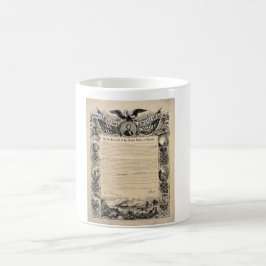 Emanzipations-Proklamations-Druck Tasse