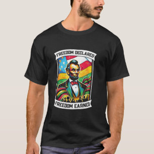 Emanzipationsproklamierung Afrikanischer amerikani T-Shirt