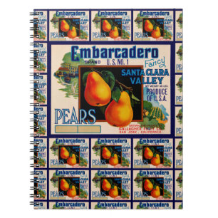 Embarcadero Birnen Multiprint Notizblock