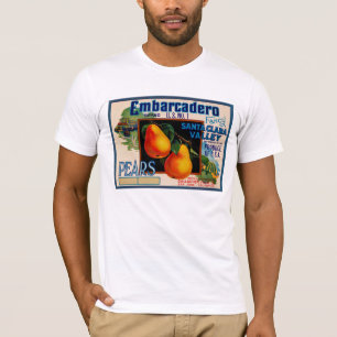 Embarcadero extravagante Santa Clara Birnen T-Shirt