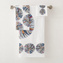 EMBARK Bath Handtuch Set auf Weiß