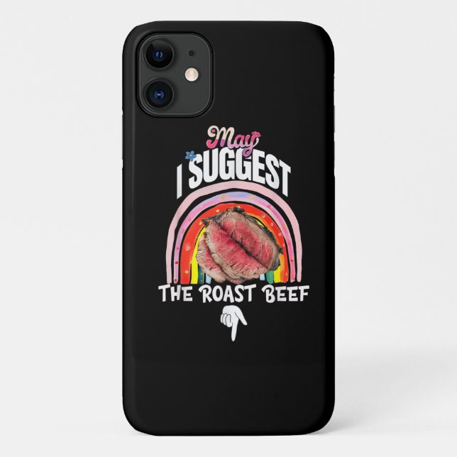 Embarrassing May I Suggest The Roast Beef Case-Mate iPhone Hülle (Rückseite)