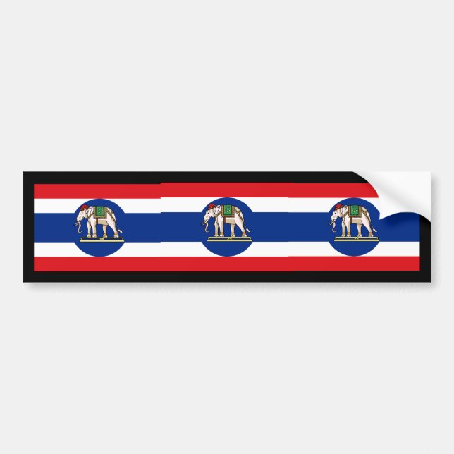 Embassador   Thailand, Thailand Autoaufkleber (Vorne)