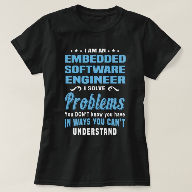 Embedded Software Engineer T-Shirt (Design vorne)