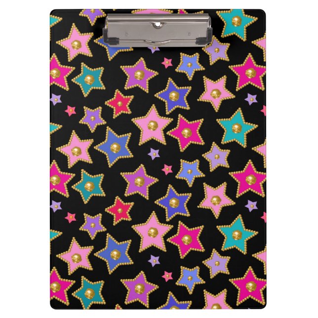 EMBELISHED Little Stars Klemmbrett (Vorderseite)