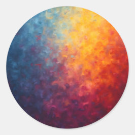 Ember Fade - Runder Aufkleber