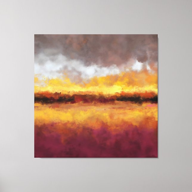 Ember Horizon Leinwanddruck (Vorderseite)