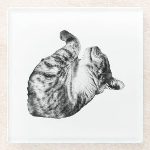 Ember-Step Purr Glasuntersetzer