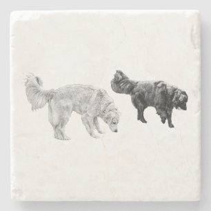 Ember Table, Scentwork Scene Steinuntersetzer