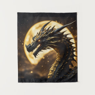 Ember The Dragon Wandbehang Schlafzimmendekoration Wandteppich