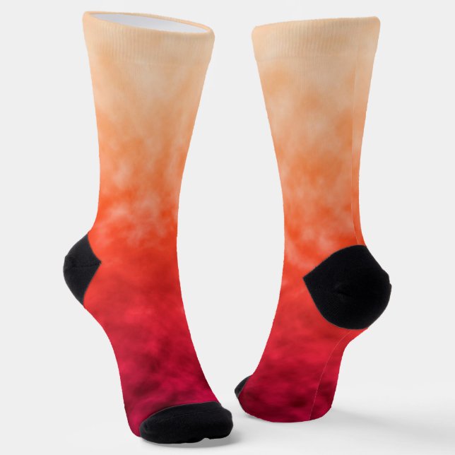 Emberblush-Anstieg Socken (Gewinkelt)