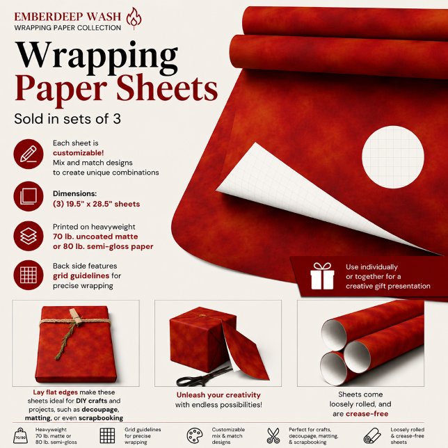 Emberdeep Wash Geschenkpapier Set (Von Creator hochgeladen)