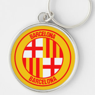 Emblem der Barcelona-Runde Schlüsselanhänger