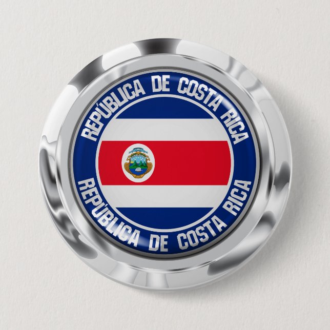 Emblem der Costa Rica Button (Vorderseite)