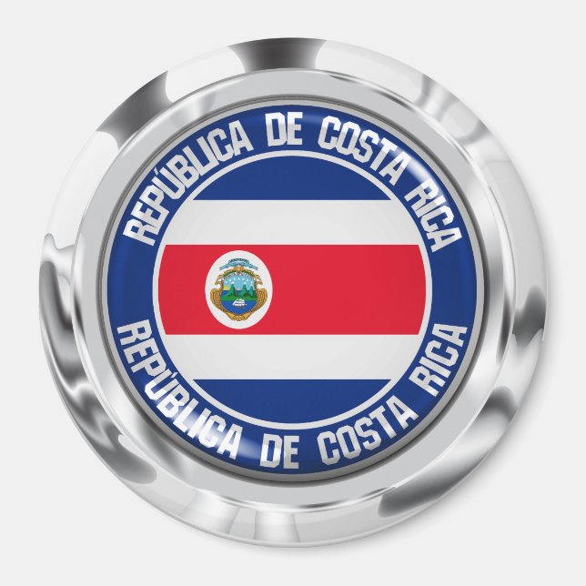 Emblem der Costa Rica Magnet (Vorne)