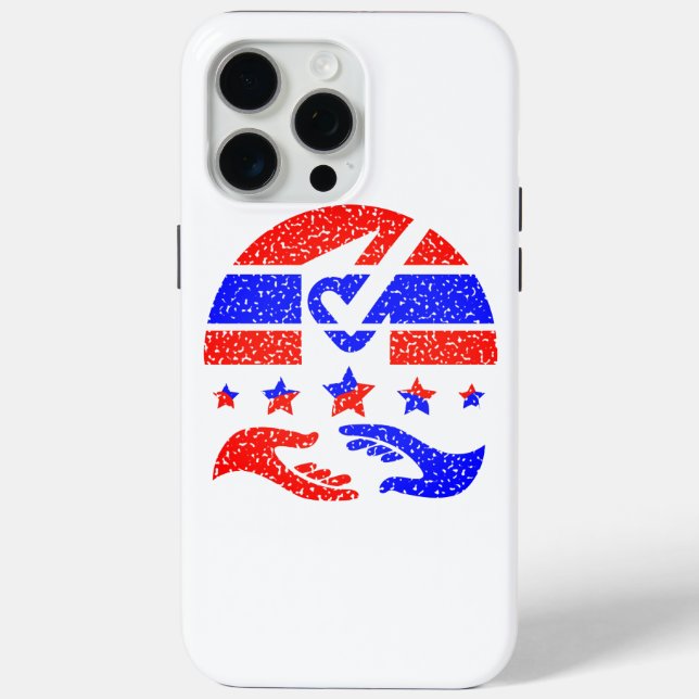 Emblem der Einheit - Feiern des kooperativen Vertr Case-Mate iPhone Hülle (Rückseite)