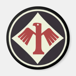 Emblem der Einheit WW2 der Luftwaffe I/JG1 Magnet