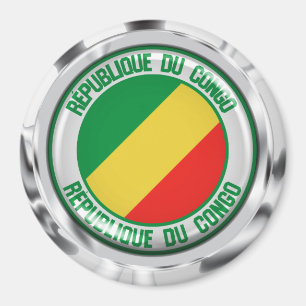 Emblem der Kongo-Runde Magnet