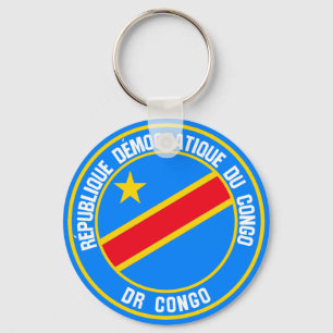 Emblem der Kongo-Runde Schlüsselanhänger