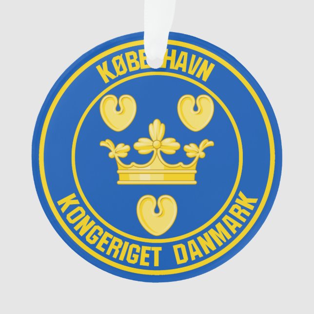 Emblem der Kopenhagener Runde Ornament (Vorderseite)