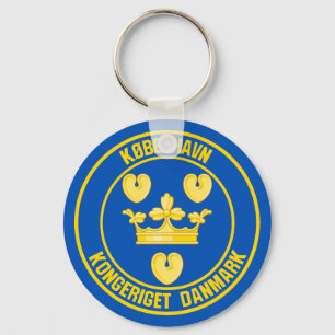 Emblem der Kopenhagener Runde Schlüsselanhänger
