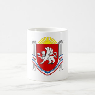 Emblem der Krim Kaffeetasse