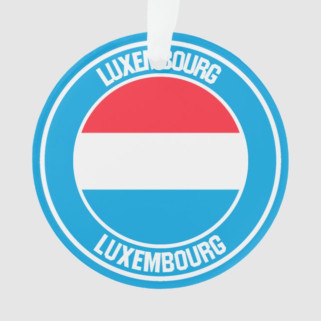 Emblem der Luxemburger Runde Ornament (Vorderseite)