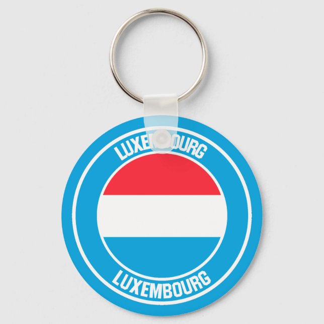Emblem der Luxemburger Runde Schlüsselanhänger (Vorderseite)