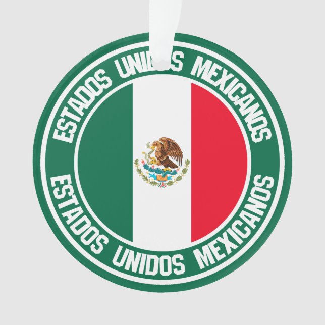 Emblem der Mexiko-Runde Ornament (Vorderseite)