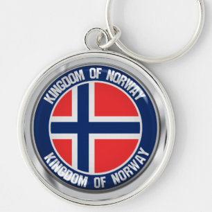 Emblem der Norwegen-Runde Schlüsselanhänger