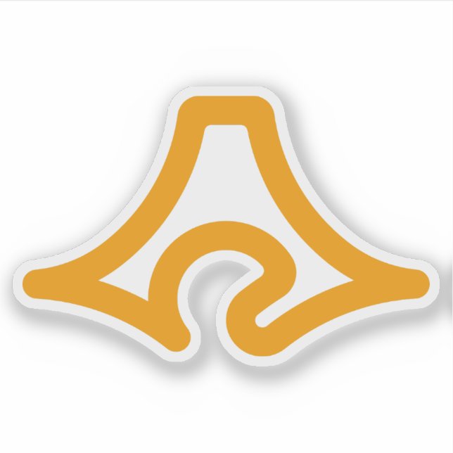 Emblem der Präfektur Shizuoka, Japan Aufkleber (Vorderseite)