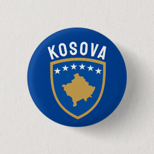 Emblem der Republik Kosovo Button