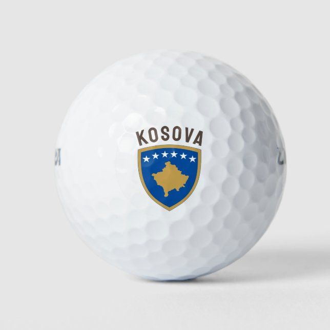 Emblem der Republik Kosovo Golfball (Vorderseite)