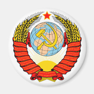 Emblem der sowjetischen Gewerkschaft Magnet
