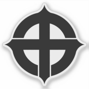 Emblem der Stadt Kagoshima, Kagoshima, Japan Aufkleber