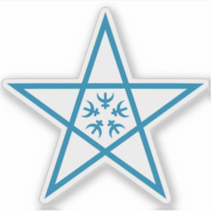 Emblem der Stadt Nagasaki, Nagasaki, Japan Aufkleber