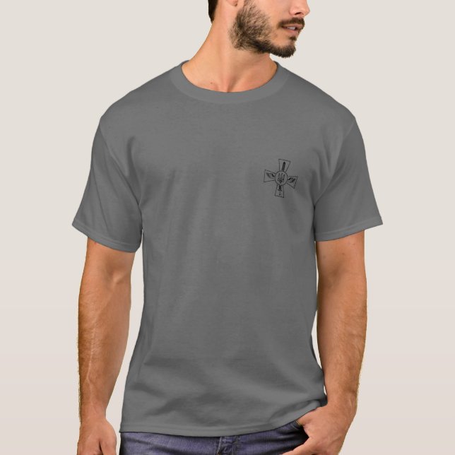 Emblem der Streitkräfte der ukrainischen Armee, Ze T-Shirt (Vorderseite)