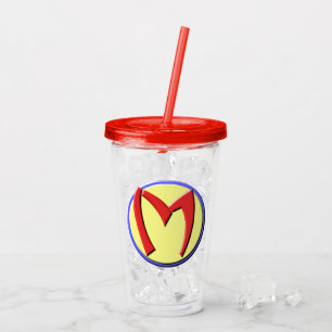 Emblem der Super-Mama Acryltrinkbecher