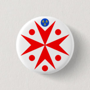 Emblem der Toskana Button
