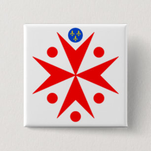 Emblem der Toskana Button