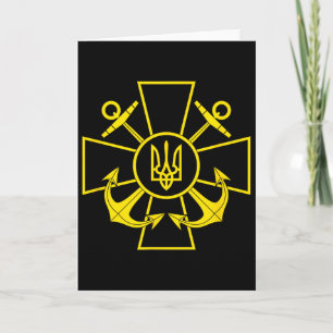 Emblem der ukrainischen Marine Ukraine Marine Stre Karte