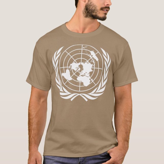 Emblem der Vereinten Nationen T-Shirt (Vorderseite)