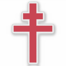 Emblem des Freien Frankreichs (1940-44),Kreuz des Aufkleber